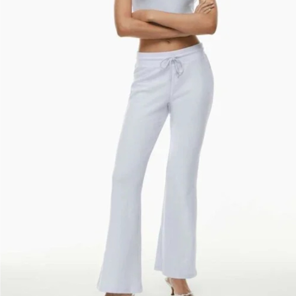 Sunday Best White Flare Pants
